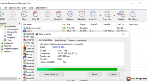 Internet Download Manager Full İndir – IDM Türkçe